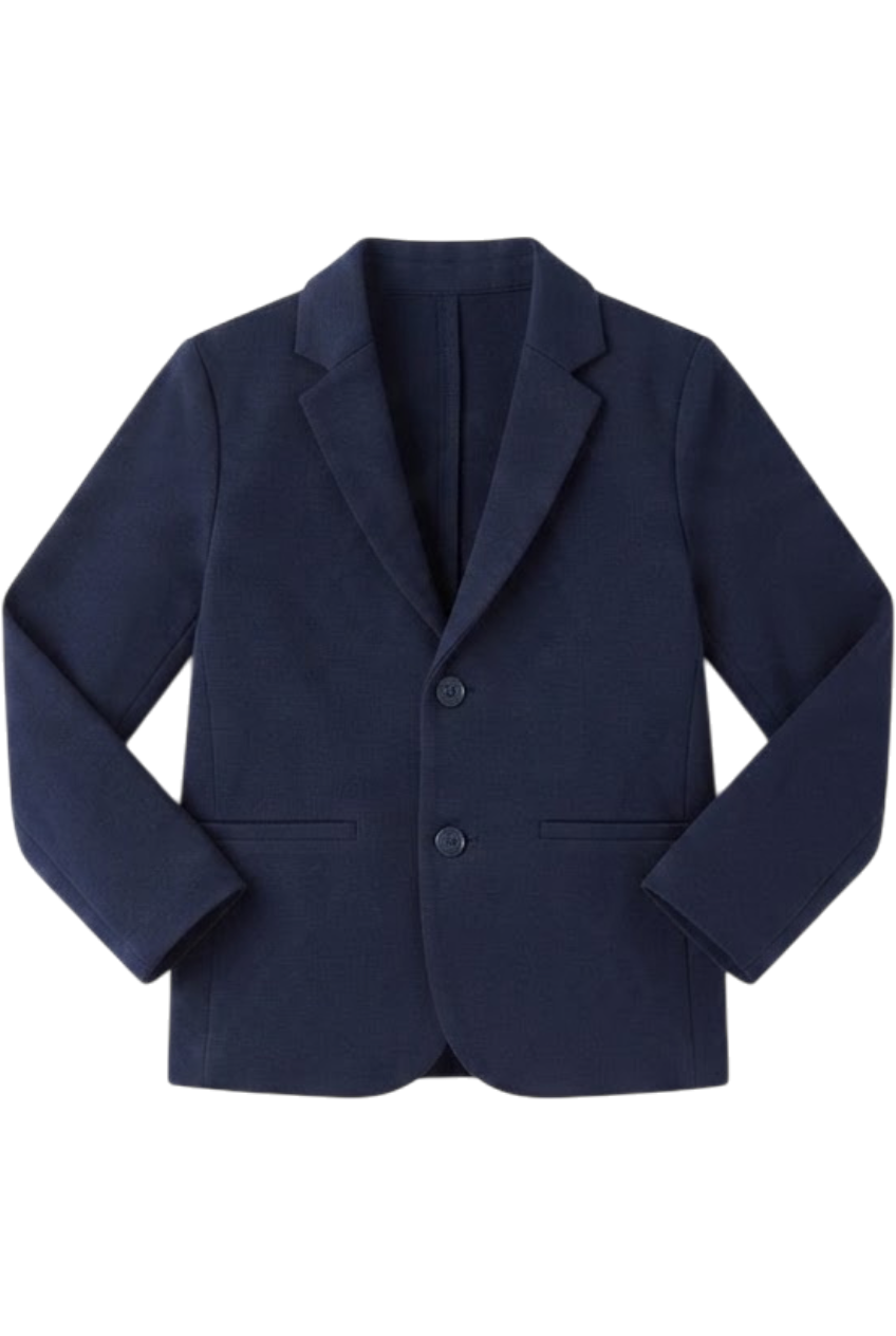 Blue punto blazer - product view