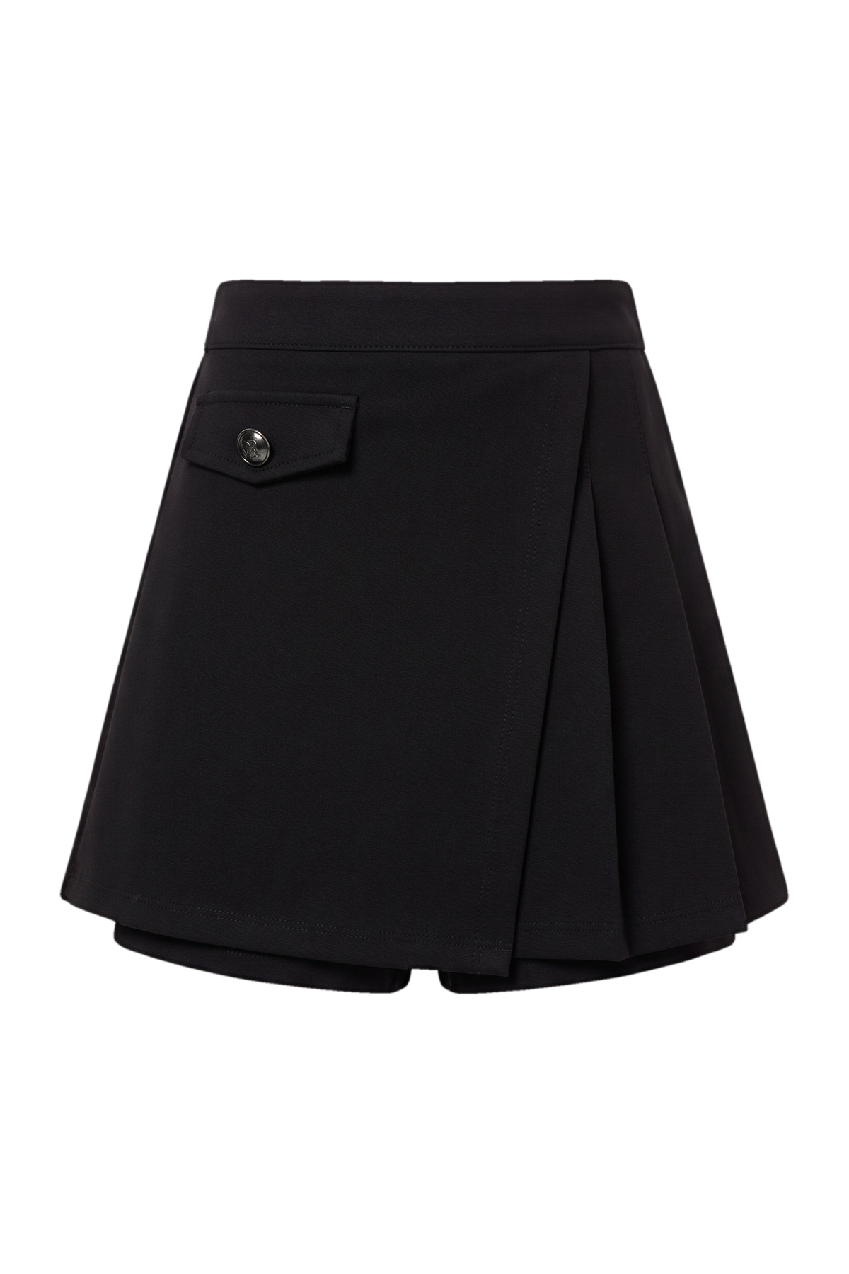 Black punto skort - product view