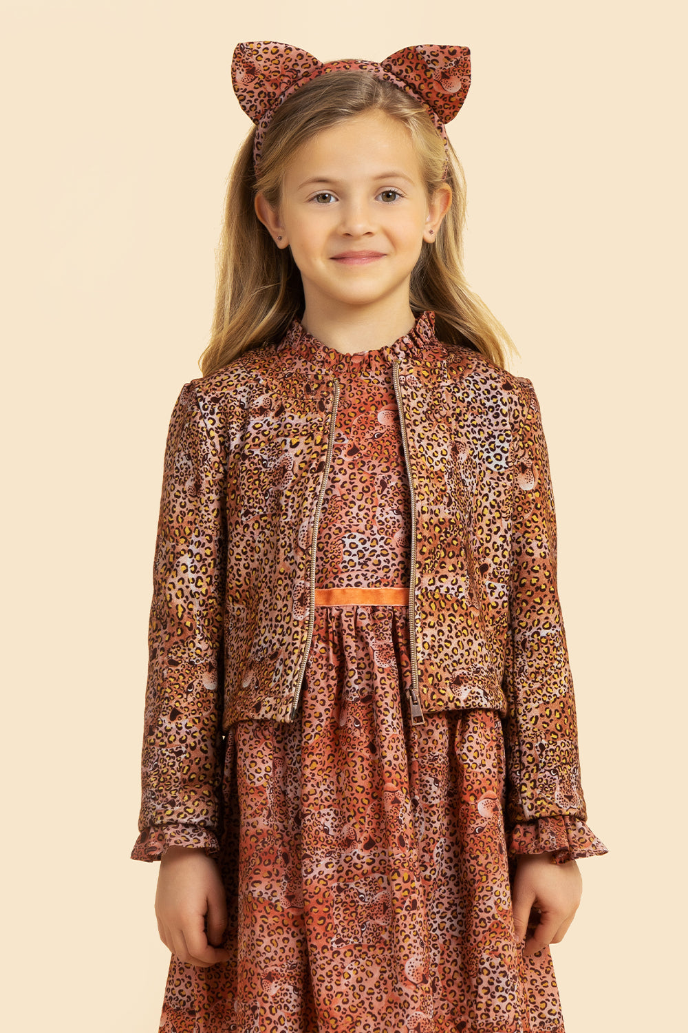Animalistic Liberty print cotton jacket