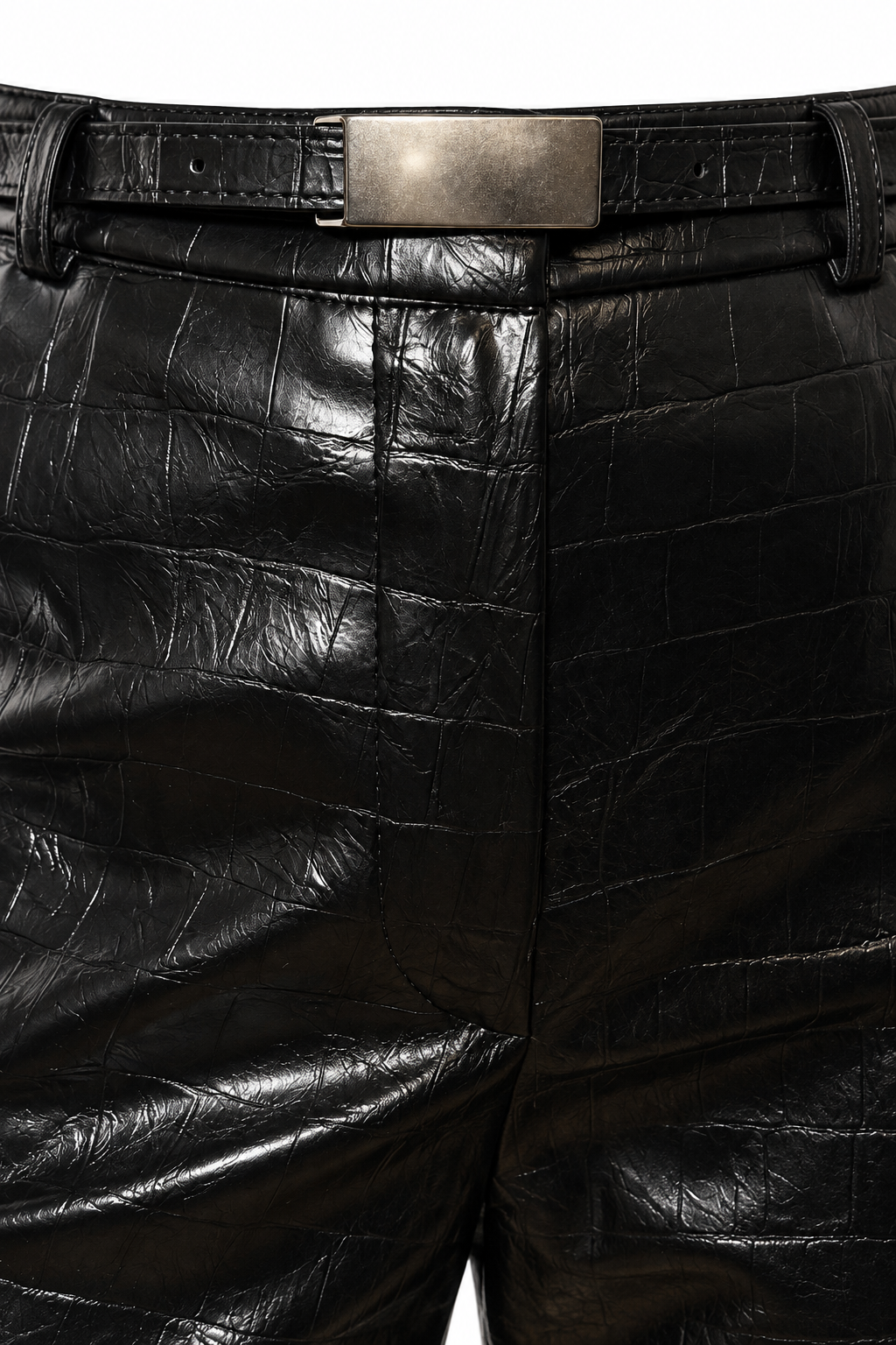 NERA Faux Leather Trousers
