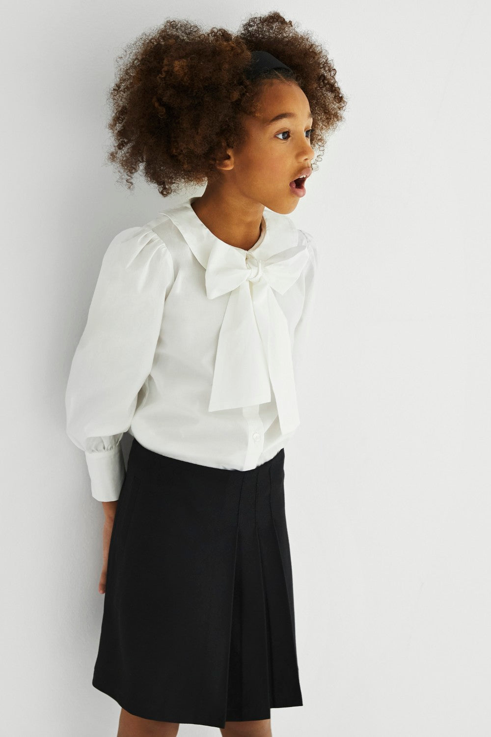 Black punto skirt