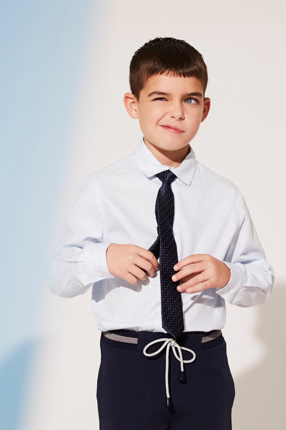 White Oxford shirt