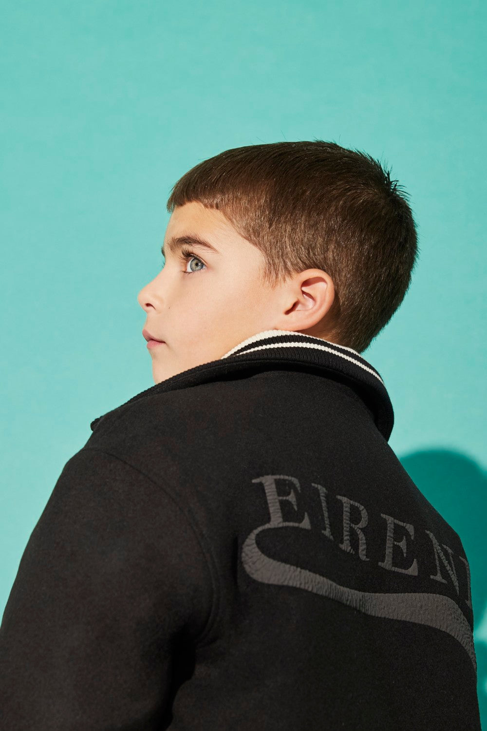Black bomber jacket