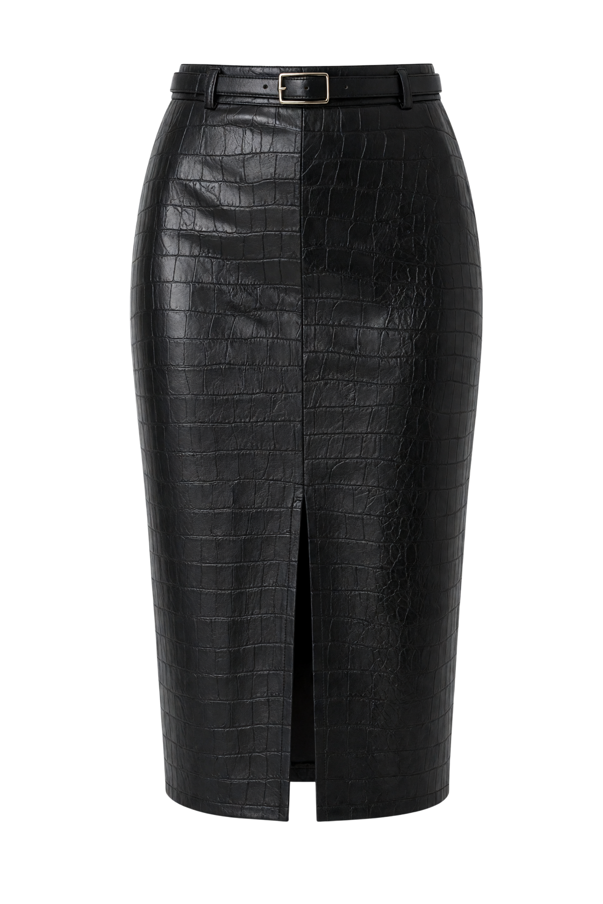 VITTORIA Faux Leather Skirt - product view