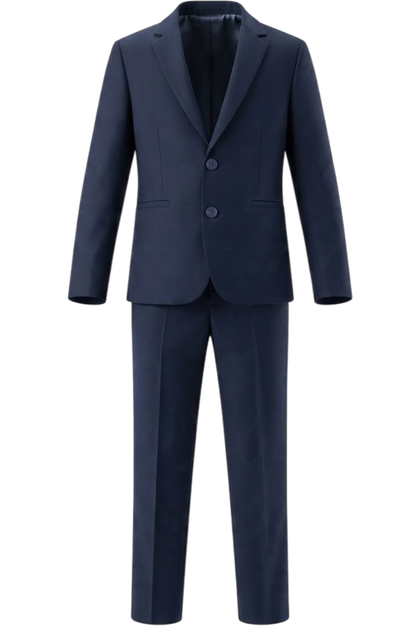 Classic navy suit - product view