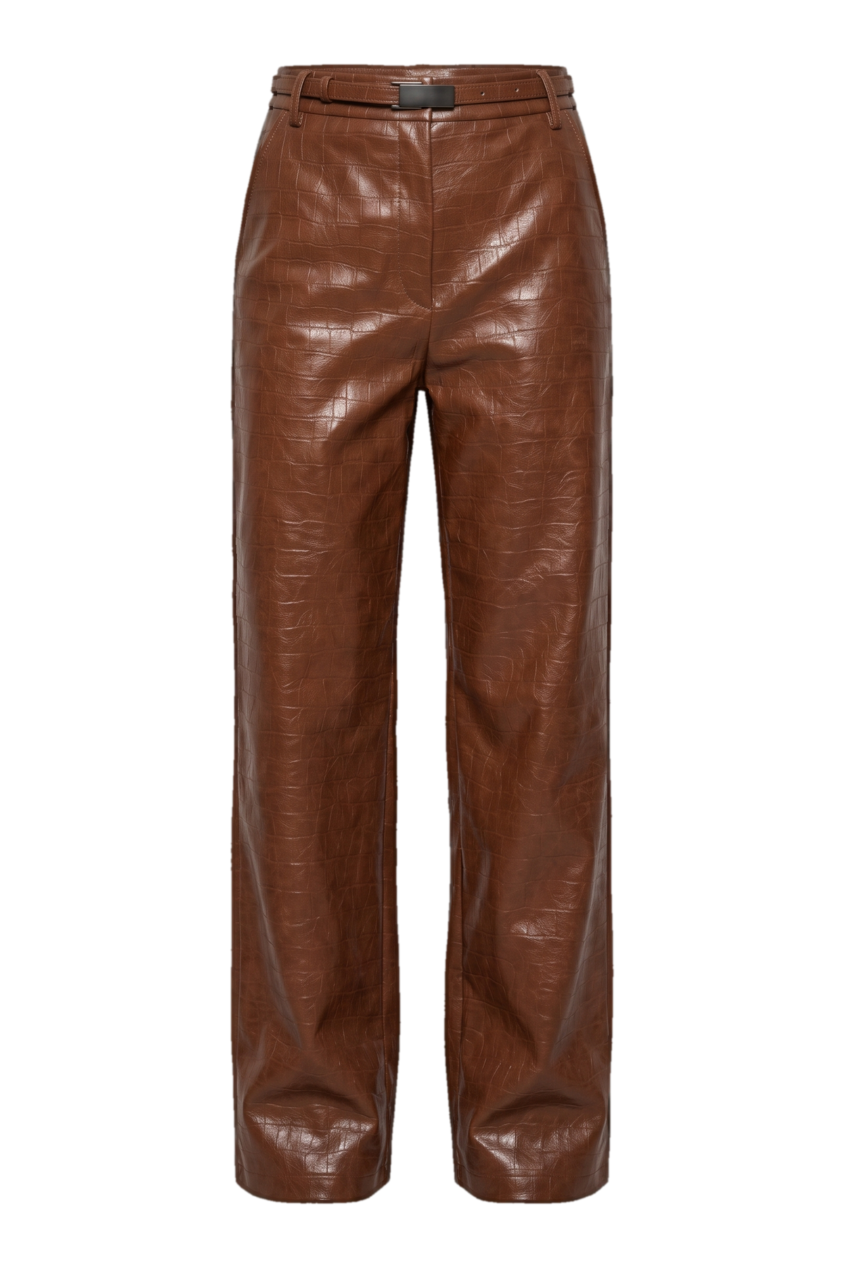 LEONA Faux Leather Trousers - product view
